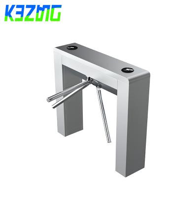 China SUS304 Rfid Card Reader Vertical Tripod Turnstile Outdoor Mechanical Tripod Turnstile for sale