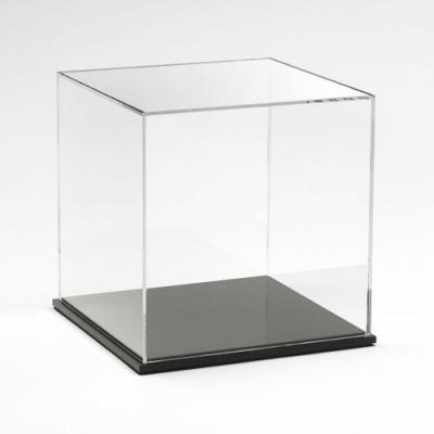 China Small Cube Acrylic Display Case In Retail Store Or In Display Plexiglass Clear Showcase Cabinet for sale