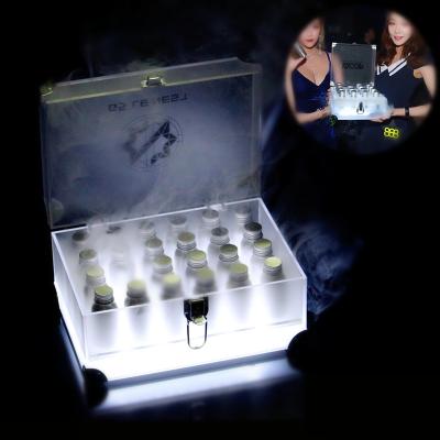 China LED illuminated VIP Glorifier cocktail bottle display case T8041 aluminum box for sale