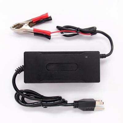 China Innovative LED Indicator New Technology 14.6V 8A 4S LiFePO4 Lithium Battery Charger 12V For Electric Bike Battery Cart Scooter for sale