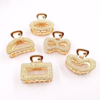 China European and American style non-slip for elegant women hair barrette metal hair claw alloy fashion hair decoration for sale