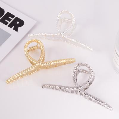 China Korean and American style metal hair clip shark hair clip back of the main Korean girl headdress large hair clip stylish temperament hairpin for sale