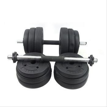 China Concrete Adjustable Concrete Dumbbell / Sand Filled Cement Dumbbell Set for sale