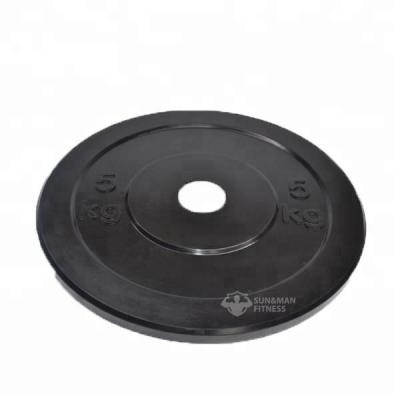 China Commercial Use Rubber Barbell Weight Plate for sale