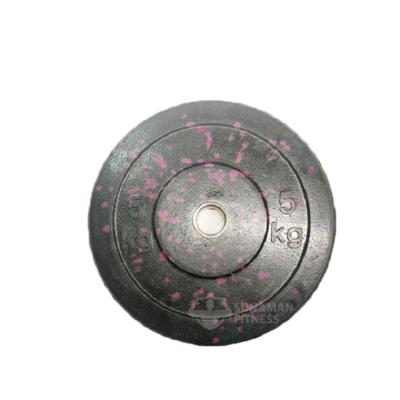 China Eco - Friendly Hi - Temp Rubber Gym Bumper Plates With High Quality for sale