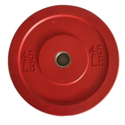 China Rectangular Strength Training Gym Weight Bumper Plate for sale