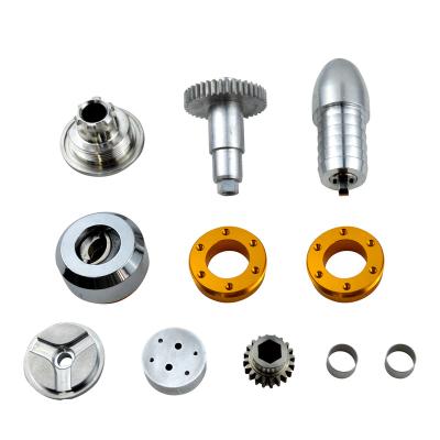 China Man Aluminum Industrial Manufacturer OEM High Precision Brass Parts CNC Aluminum Anodizing Milling Rotating Drilling Machining for sale