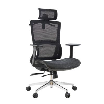 China Wholesale Computer Comfortable Staff Office Chair (Size) Full Mesh Ergonomic Fabric Chairs Furniture Adjustable Executive Designer Manufacturer for sale