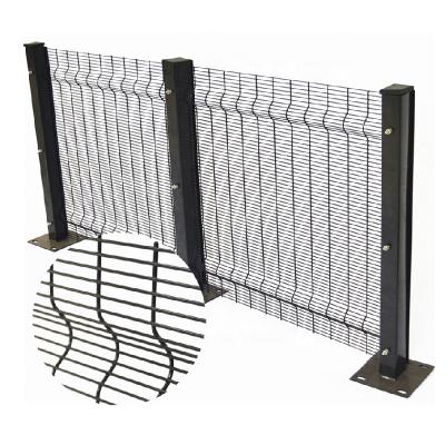 China Best Easily Assembled Galvanized Welded Wire Mesh Fencing Anti Climb Security Fence for sale