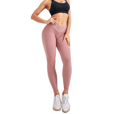 China 2022 QUICK DRY High Waist Seamless Pants Gym Bottoming Tight Women Yoga Pants Gaiters Yoga Panties for sale