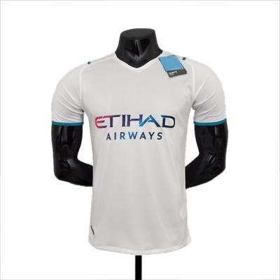 China Shirts & Main City Sleeves Version Jersey 2022 Adult Soccer Uniform Player Soccer Away Use Jersey Football Shirts for sale