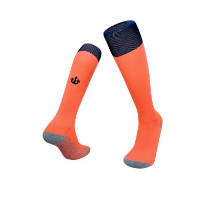 China Breathable Football Soccer Anti Slip Mens Sport Socks Wholesale Rubber Sole Sport Socks for sale