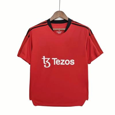 China Shirts & Red Tops Adults Soccer Shirt 2122 MU Football Training Suit Jersey Football Soccer Uniforms for sale