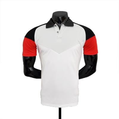 China Shirts & New Season Best Edition Selling New Player Tops Men's POLO Football Jersey White Short Sleeve for sale