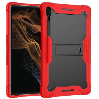 China Brand: New Rugged 360 Shockproof Cover OEM/ODM Protective PC Silicon Case Stand Tablet Cover For Samsung Tab S8 Ultra for sale