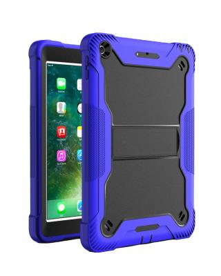 China Brand: OEM/ODM 3 Layers 360 Pad PC Silicon Rudo Robot Case Pencil Holder Multifunctional Rugged Shockproof Cover For iPad Air for sale