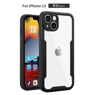 China High Quality Shockproof Clear Clear Shockproof Case Back Cover Candy Color Acrylic Mobile Phone Cell Phone Cover For iPhone for sale