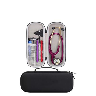 China Custom Nurse Dustproof Shockproof Waterproof Stethoscope Bag Logo Storage Box Portable Stethoscope Carry Case for sale