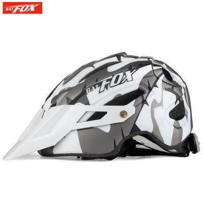 China PC Bike Helmet The Wiseman Mtb Riding Helment With Detachable Sun Visor Adult Dirt Bike Helmet for sale