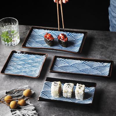 China Sustainable Japanese Dinner Set Porcelain Dinnerware Sets Fine Bone China Dish Porcelain Trays for sale