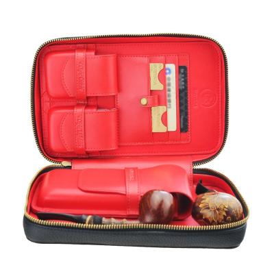 China Classic Cigar GUEVARA Fashion Cigar Pipe 2-in-1 Travel Cigar Case for sale