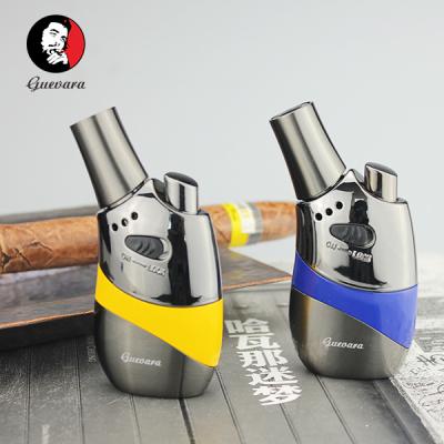 China Safety Anti-Drop Smart Cigarette Smoking Lighter With Safety Spray Gun Windproof Lighter for sale