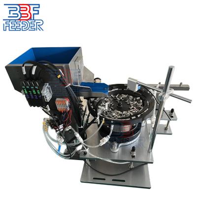 China Rotary Bowl Feeder Machine Metalen onderdelen Hopper Bowl Vibratory Feeder Te koop