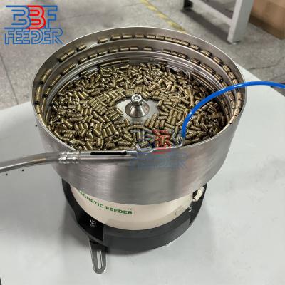 Cina OEM Screw Bowl Feeder velocità stabile perni bullone chiodo vibrante Bowl Screw Feeder in vendita