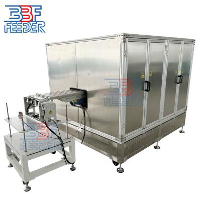 China Máquina de alimentación automática de cuencos de doble alimentación Partes de carcasa de plástico Alimentador vibratorio en venta