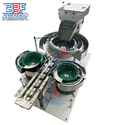 China Metal Parts Vibrating Feeding Electromagnet Vibratory Bowl Feeder With Bowl Finishing Polishing Or PU Coating for sale