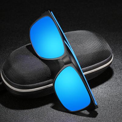 China High Quality Classic Polarized Recycling Mount Sunglasses 2021 Polarized Shade Sunglasses Sports Glass Frame Men Sunglasses TR for sale