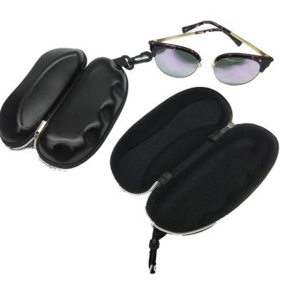 China Hot Selling Custom Sunglasses Eyeglasses Frame Glasses Case Package EVA Zipper Sport Luxury Leather Sunglasses Case Packaging Boxes for sale