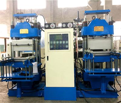 China ZXB-250T Vacuum Heat Press Rubber Molding Machine (Double Machine) for sale