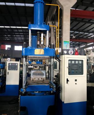 中国 70*215 mm XZB-160T injection and pressure rubber molding machine 販売のため