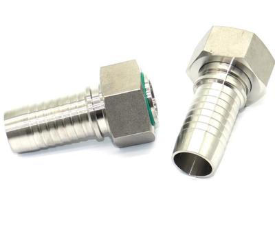 China Cut Through Stainless Steel Hydraulic Hose Fittings Female Male Thread Fittings at 20411 for sale