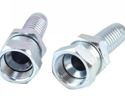 Κίνα Jic Standard Pipe Lines Connect Stainless Steel Hydraulic Hose Fittings για θηλυκό σωλήνα προς πώληση