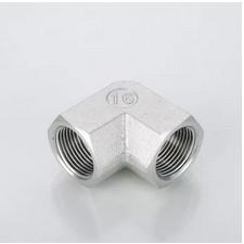 中国 BSP/BSPT Standard 90 Degree Elbow Stainless Steel Hydraulic Adapter 7t9 Thread Fitting 販売のため