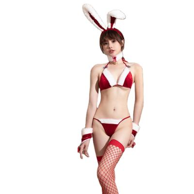 China Bunny Girl Cosplay Japanese Halloween uniform passion costume Christmas female underwear Christmas costume Polyester fabric for sale