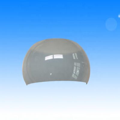 China Home application helmet lens, custom plastic parts, injection molding plastic design for sale