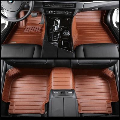 China Anti-skidding/Easy To Clean Full Set High Quality Car Shop Floor Mat Car Interior Waterproof Non-slip Mat for sale