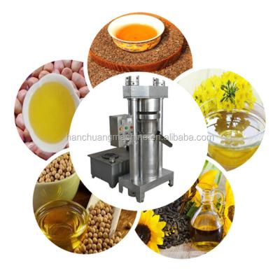 China Automatic Oil Production Hydraulic Oil Press Oil Mill Hydraulic Oil Expellers Machine for sale