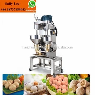 China Meatball machine prcocessing meat ball with stuff filling machine meatball forming machine stuffed bun maker machine for sale