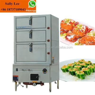 China Eco - Friendly Kitchen Electromagnetic Steamer Cabinet For Seafood Steamers Cabinet for sale