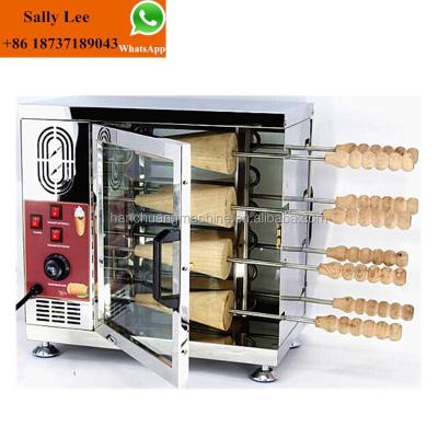 China Operation type cake machine easy to use and kurtos kalacs snack machine for sale