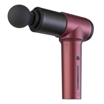 China Body CE Massage Gun Aids Relieve Pain Muscle Mini Massage Gun With LG Battery Brushless Motor Quiet Electric Body Massager for sale