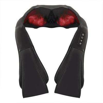 China Comfortable Deep Kneading Electric Neck Shoulder Massager Shiatsu Neck Massager Deep Kneading Massager for Muscle Pain Relief for sale