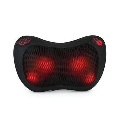 China CE RoHS Full Body Shiatsu Head Massager Comfortable Back Neck Massager Shiatsu Neck Massager Rolling Kneading Pillow for sale