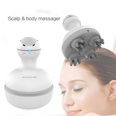 China Comfortable Smart Electric Scratcher Head Massager Scratcher for Hair Growth and Stress Relax Massage Body Deep Kneading Massage for sale