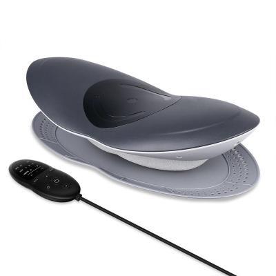 China Waist Vibration Lumbar Back Massager With Heat, Inflated Back Stretcher, Electric Lumbar Traction Device for sale