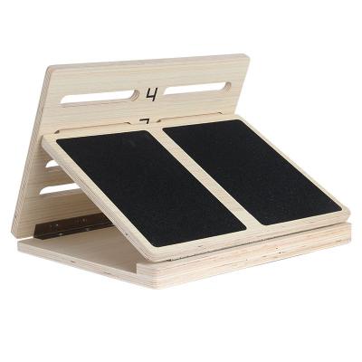 China High Quality Wood Panel Fitness Equipment Four Stage Adjustable Stretch Board Stove Pipe Stretch Board for sale